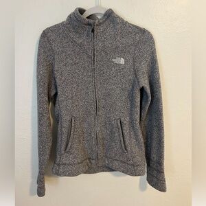 North Face Zip Up - Grey